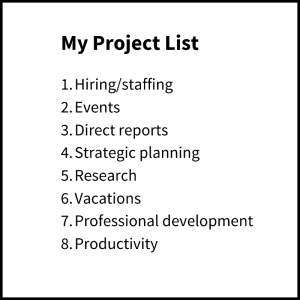 My Project List Example