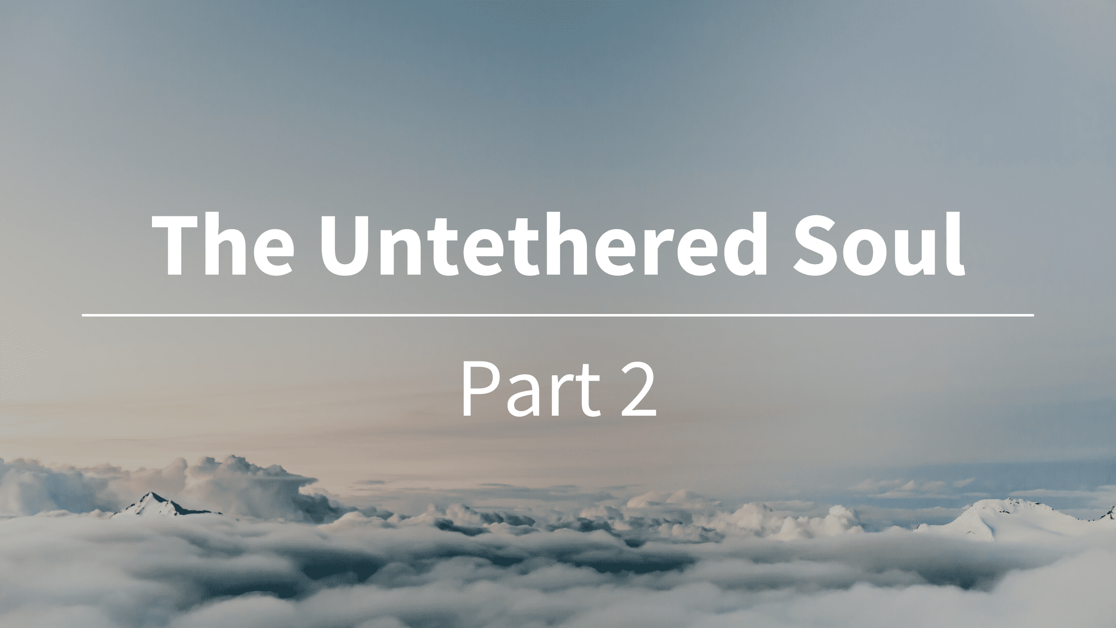 Above the clouds image