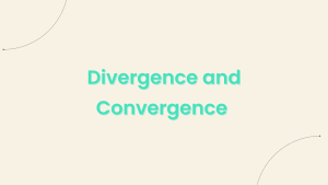 Divergence and Convergence Image