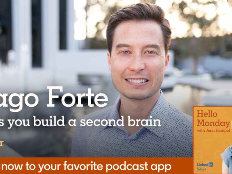 Tiago Forte on Hello Monday Podcast