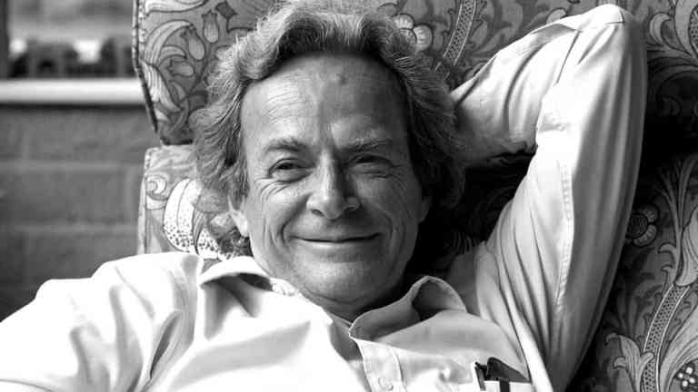 Richard Feynman in later years