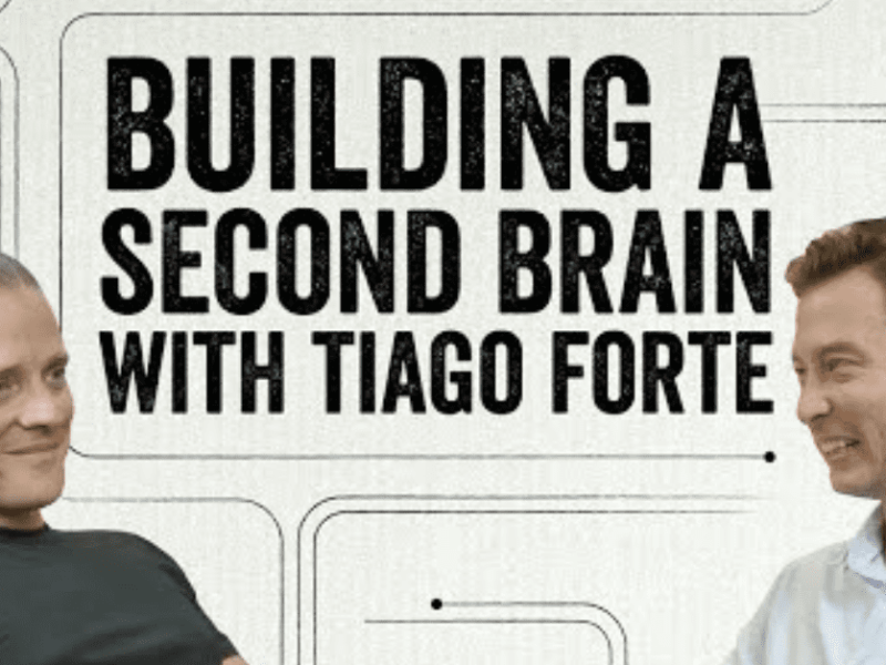 Tiago Forte X Ryder Carroll