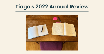 Tiago's annual review