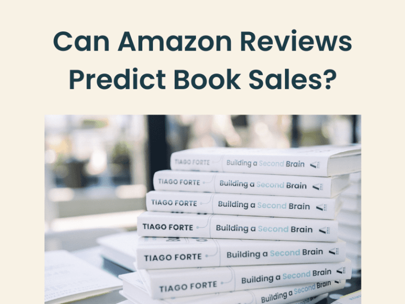 Can Amazon Reviews Predict Book Sales