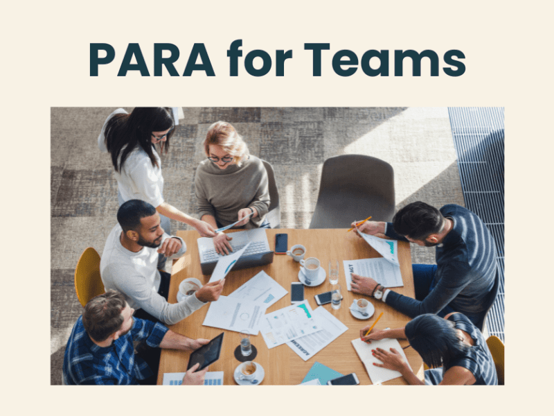 PARA for Teams